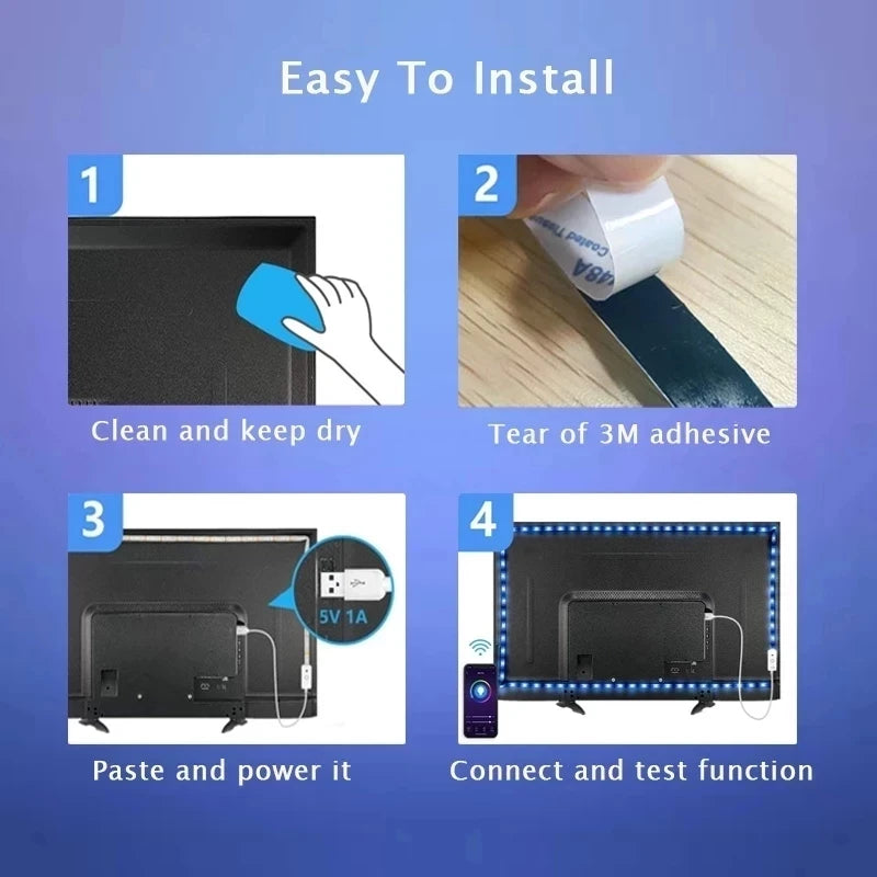 LED Strip Light TV Desktop Screen Backlight