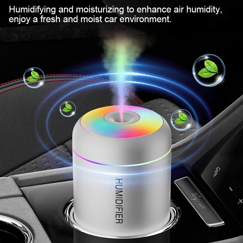 Mini Air Humidifier Usb Aroma Diffuser 180ml Essential Oil Purifier Cool Mist Sprayer