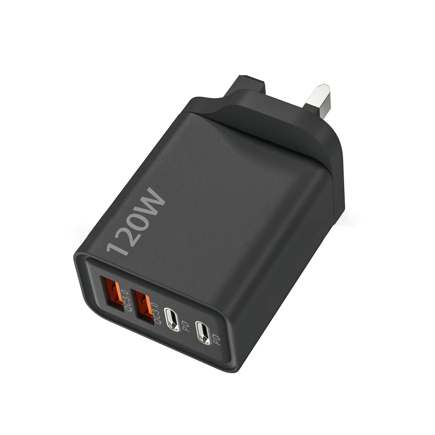 4 Port USB Type C Charger Fast Charging Data Cable USB Phone Charger Adapter for Samsung IPhone Xiaomi Wall Charger