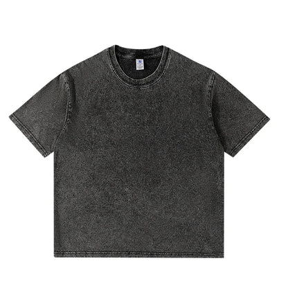 Vintage T-Shirts Men's Street Wear Cotton Short Sleeve