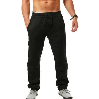 2025 Spring New Men's Cotton Linen Pants