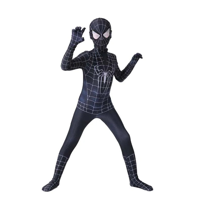 Unisex Spiderman Costumes Jumpsuit Halloween Bodysuit