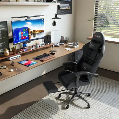 Pro Gamer Chair with Breathable Leather