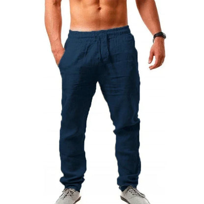2025 Spring New Men's Cotton Linen Pants