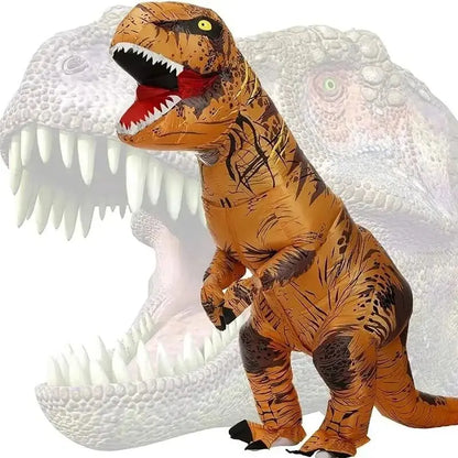 T-rex inflatable Tyrannosaurus Dinosaur Costume Child Kids Adult Halloween