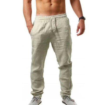 2025 Spring New Men's Cotton Linen Pants
