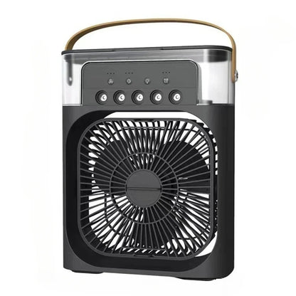 Cooling fan 3-in-1 portable desktop humidifier USB mini air conditioner
