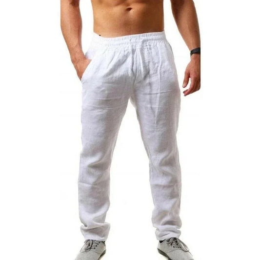 2025 Spring New Men's Cotton Linen Pants