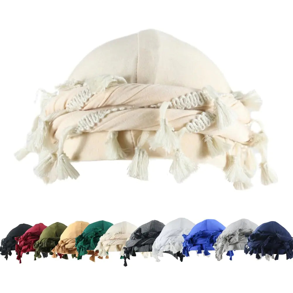 Vintage Silk Turban Unisex Durag