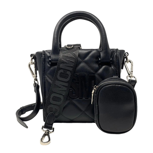 Steve Madden BBABI Quilted Top Handle Crossbody Nutshell