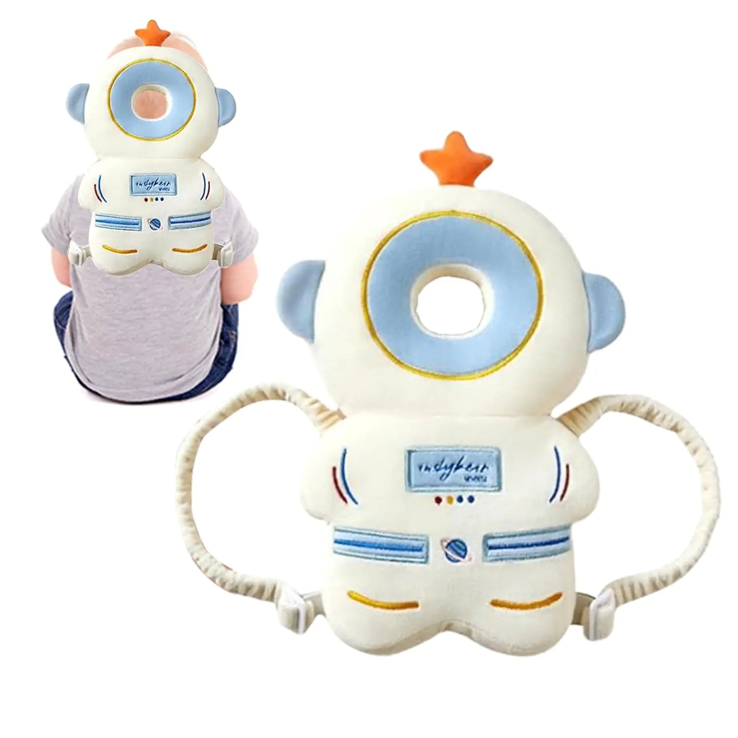 Baby Head Protector (Blue Astronaut)