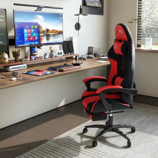 Pro Gamer Chair with Breathable Leather