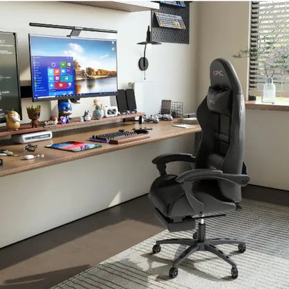 Pro Gamer Chair with Breathable Leather