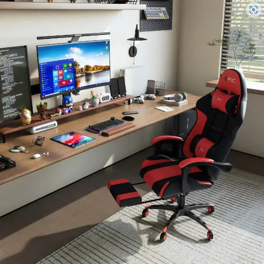 Pro Gamer Chair with Breathable Leather
