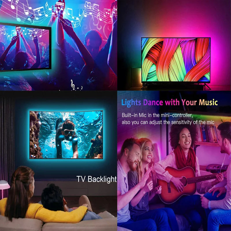 LED Strip Light TV Desktop Screen Backlight