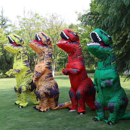T-rex inflatable Tyrannosaurus Dinosaur Costume Child Kids Adult Halloween