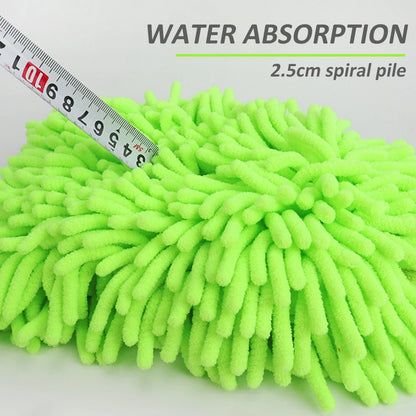 Car and Home Wash Gloves Chenille Glove Plush Rags