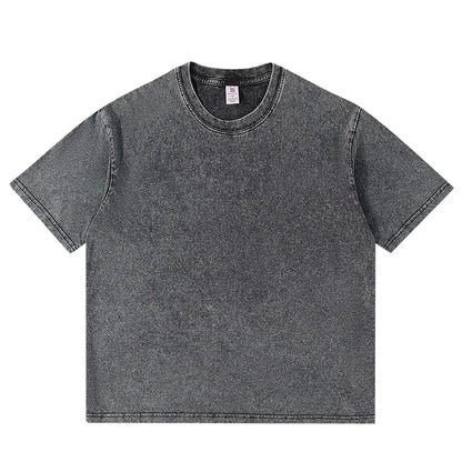 Vintage T-Shirts Men's Street Wear Cotton Short Sleeve