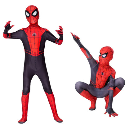 Unisex Spiderman Costumes Jumpsuit Halloween Bodysuit
