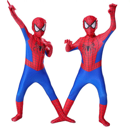 Unisex Spiderman Costumes Jumpsuit Halloween Bodysuit