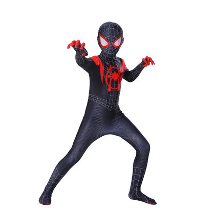Unisex Spiderman Costumes Jumpsuit Halloween Bodysuit