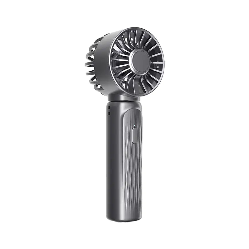 Portable Handheld Fan with Ice Cooling Cold Air | Rechargeable Mini Turbo Cooler