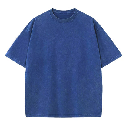 Vintage T-Shirts Men's Street Wear Cotton Short Sleeve