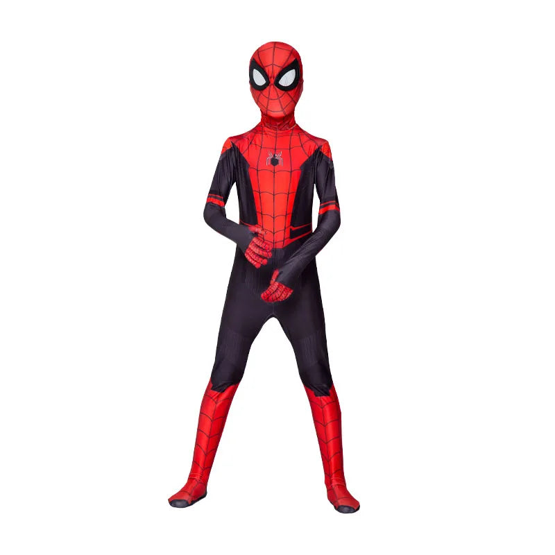 Unisex Spiderman Costumes Jumpsuit Halloween Bodysuit