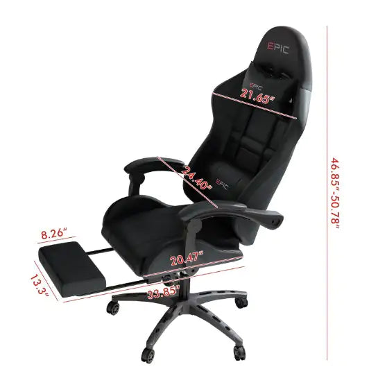 Pro Gamer Chair with Breathable Leather
