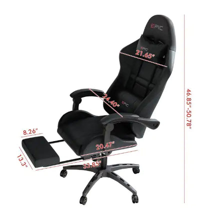 Pro Gamer Chair with Breathable Leather
